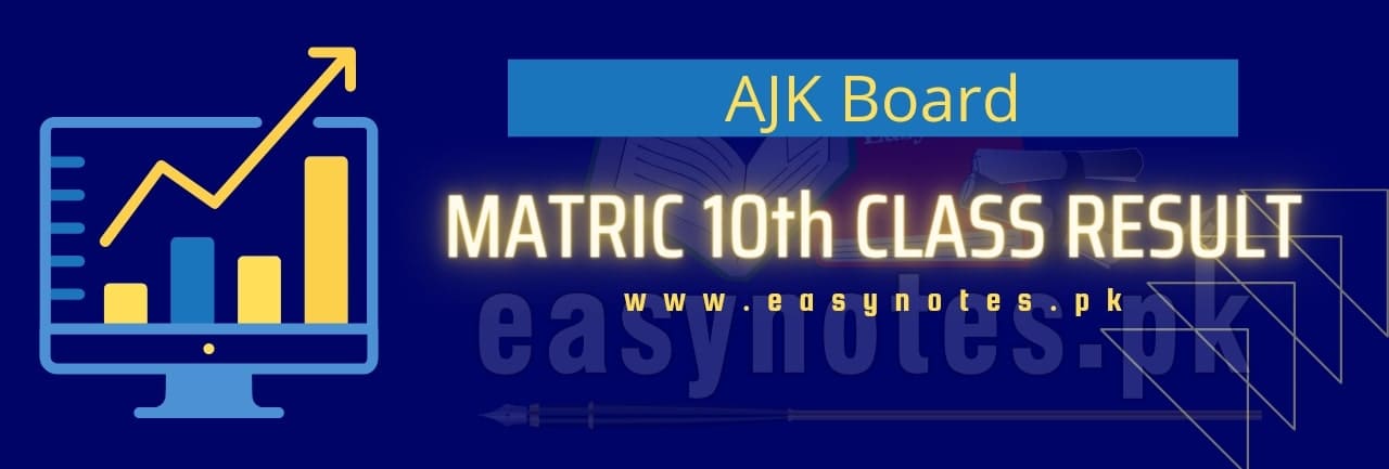 10th class Result AJK BISE Mirpur